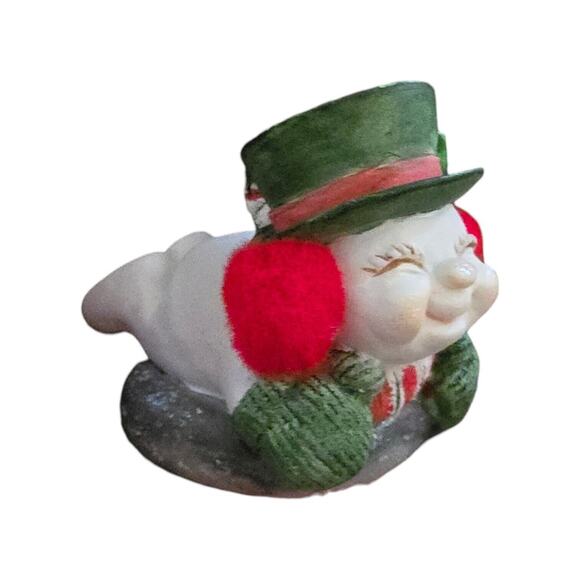 Dreamsicles snowman on inner tube 10501 Cast Art Industries 1998 - Picture 2 of 4